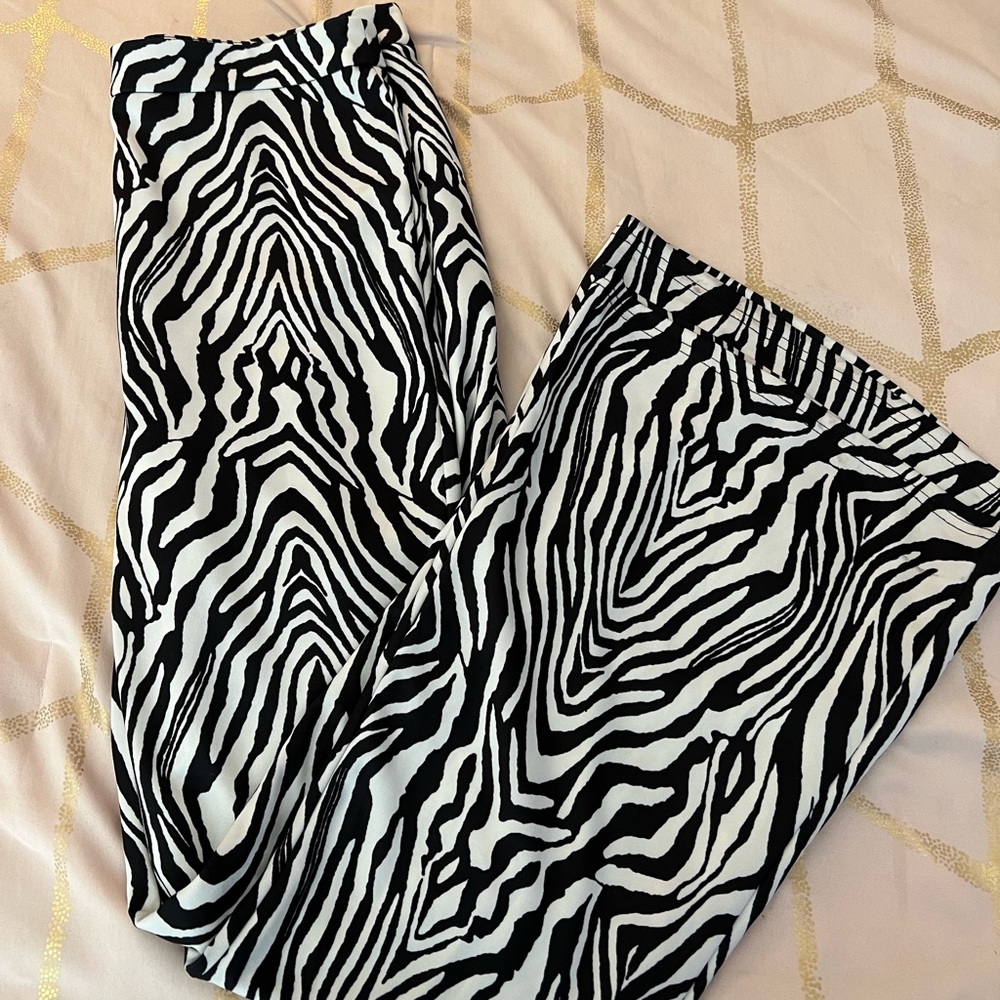 SHEIN zebra pants